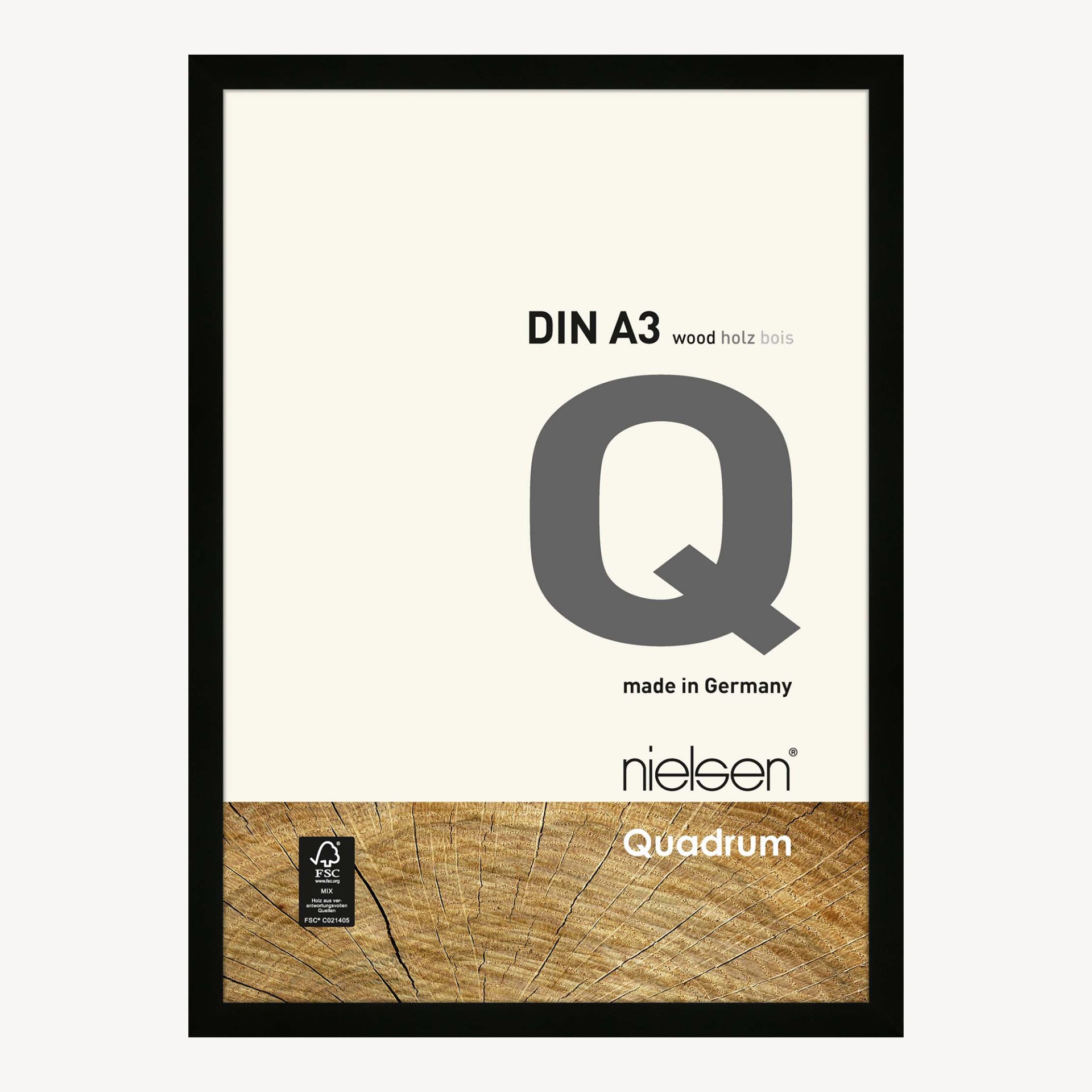 Quadrum Noir 29.7 x 42 cm