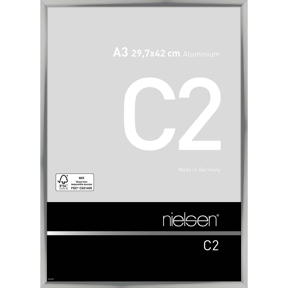C2 Argent poli 29,7 x 42 cm