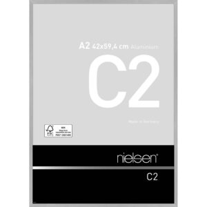 C2 Argent mat brossé 42 x 59,4 cm
