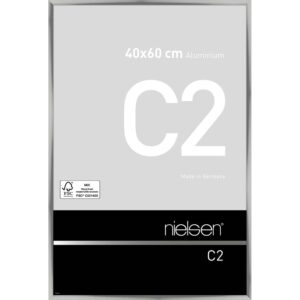 C2 Argent poli 40 x 60 cm