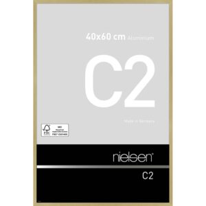 C2 Or mat brossé 40 x 60 cm