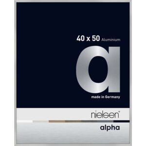 Alpha Argent mat 40 x 50 cm