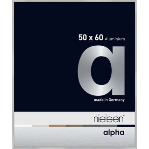 Alpha Argent mat 50 x 60 cm