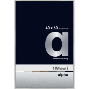 Alpha Argent mat 40 x 60 cm