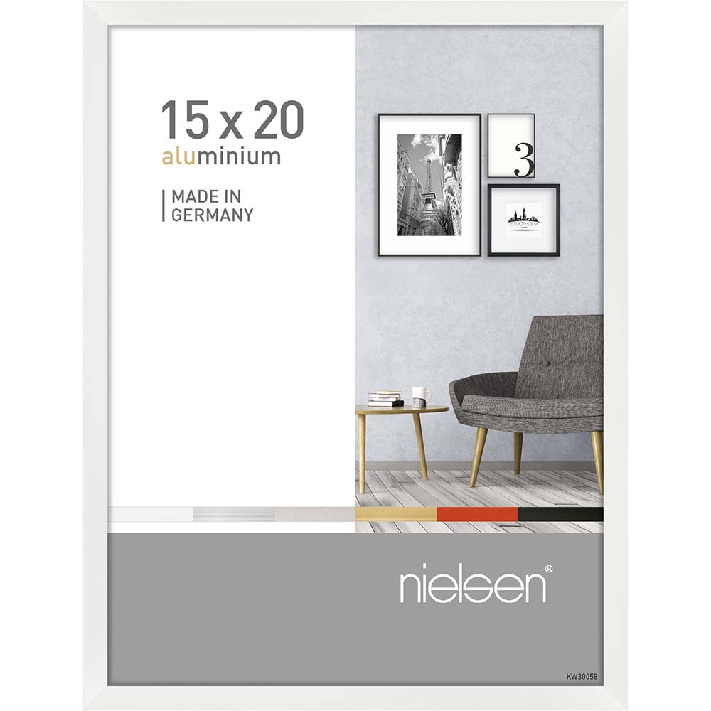 Pixel Blanc brillant 15 x 20 cm