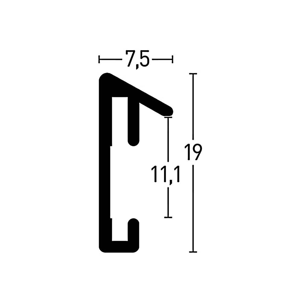 Pixel Argent poli 40 x 60 cm – Image 6