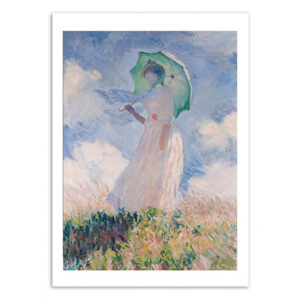 Woman with the parasol - 30X40CM
