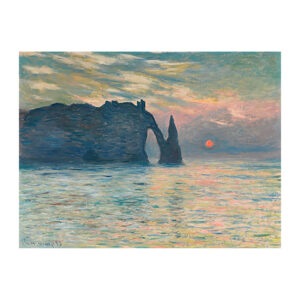 Sunrise at Etretat - 30X40CM