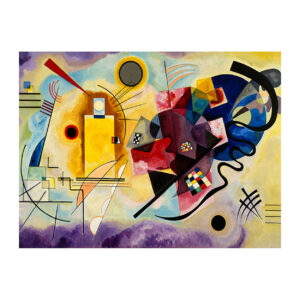 Jaune,Rouge et bleu - 30X40CM