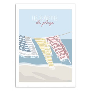 Les serviettes de plages