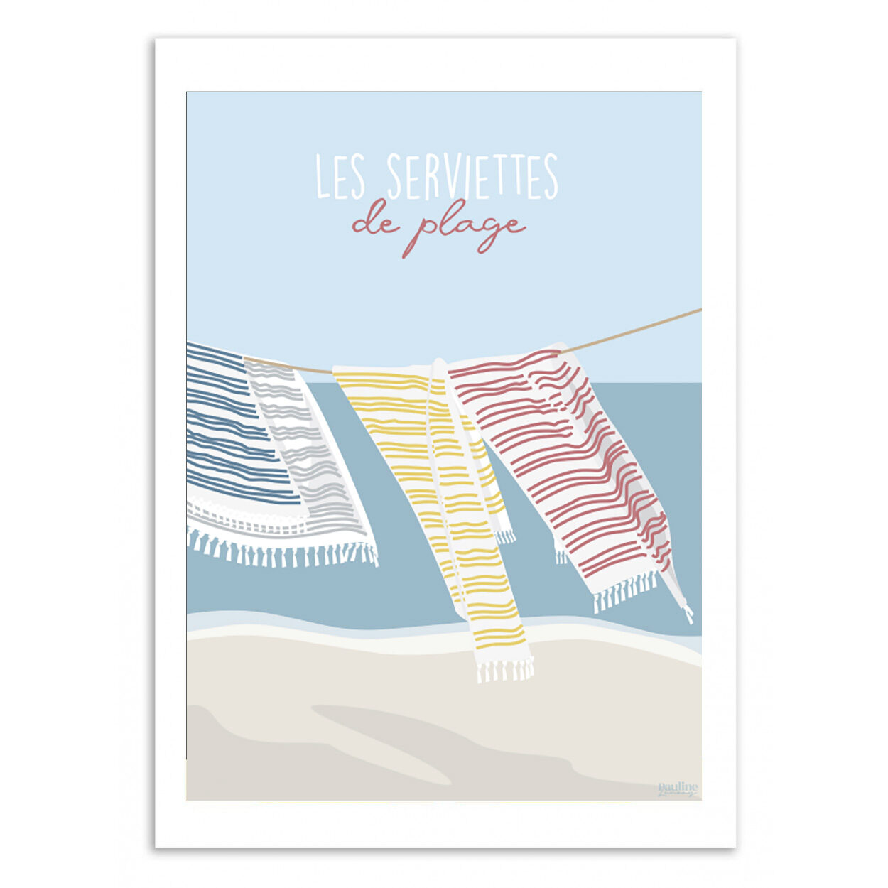 Les serviettes de plages