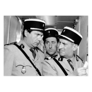 Le gendarme: Galabru - Lefebvre - De Funès