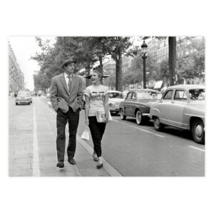 A bout de souffle Belmondo - Seberg