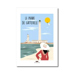 Le phare de Gatteville - 30X40CM