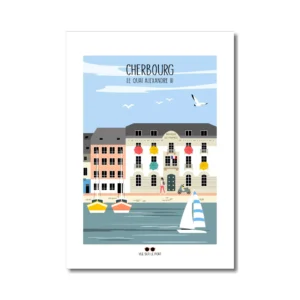 Cherbourg - 30X40CM