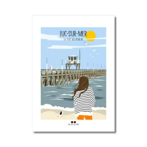 Luc-sur-Mer - 30X40CM