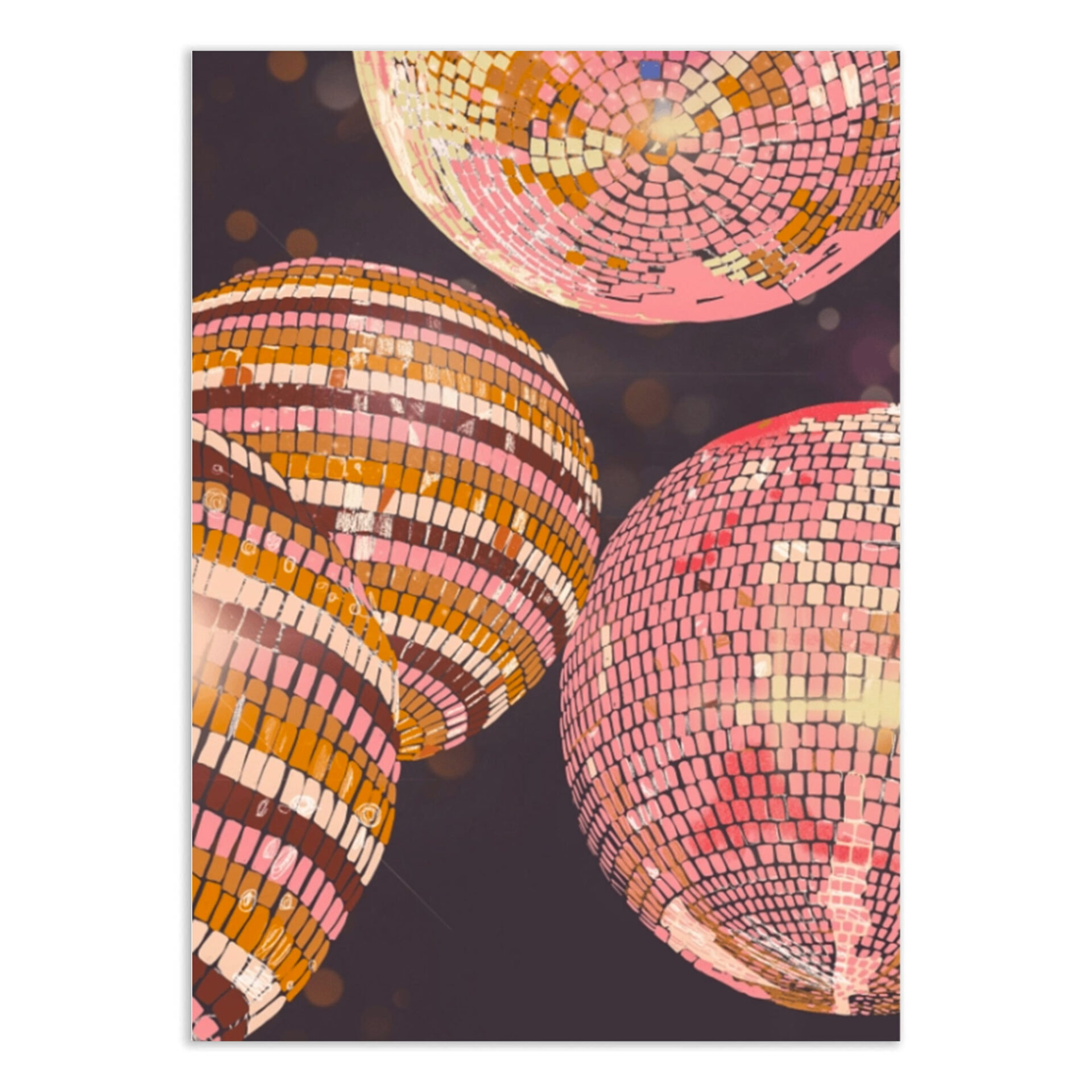 Disco Balls  - 30X40CM