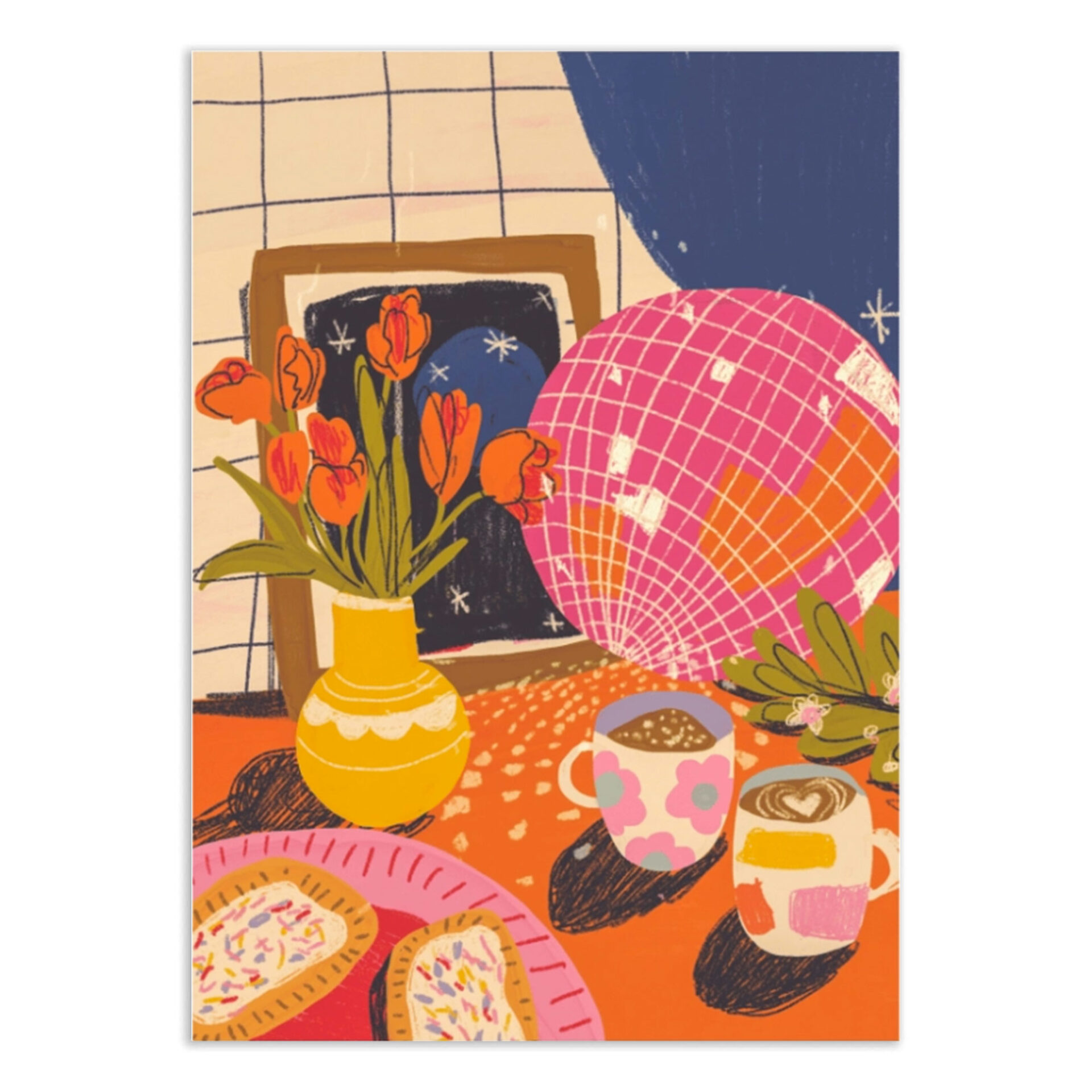 Disco Tea 2 - 30X40CM