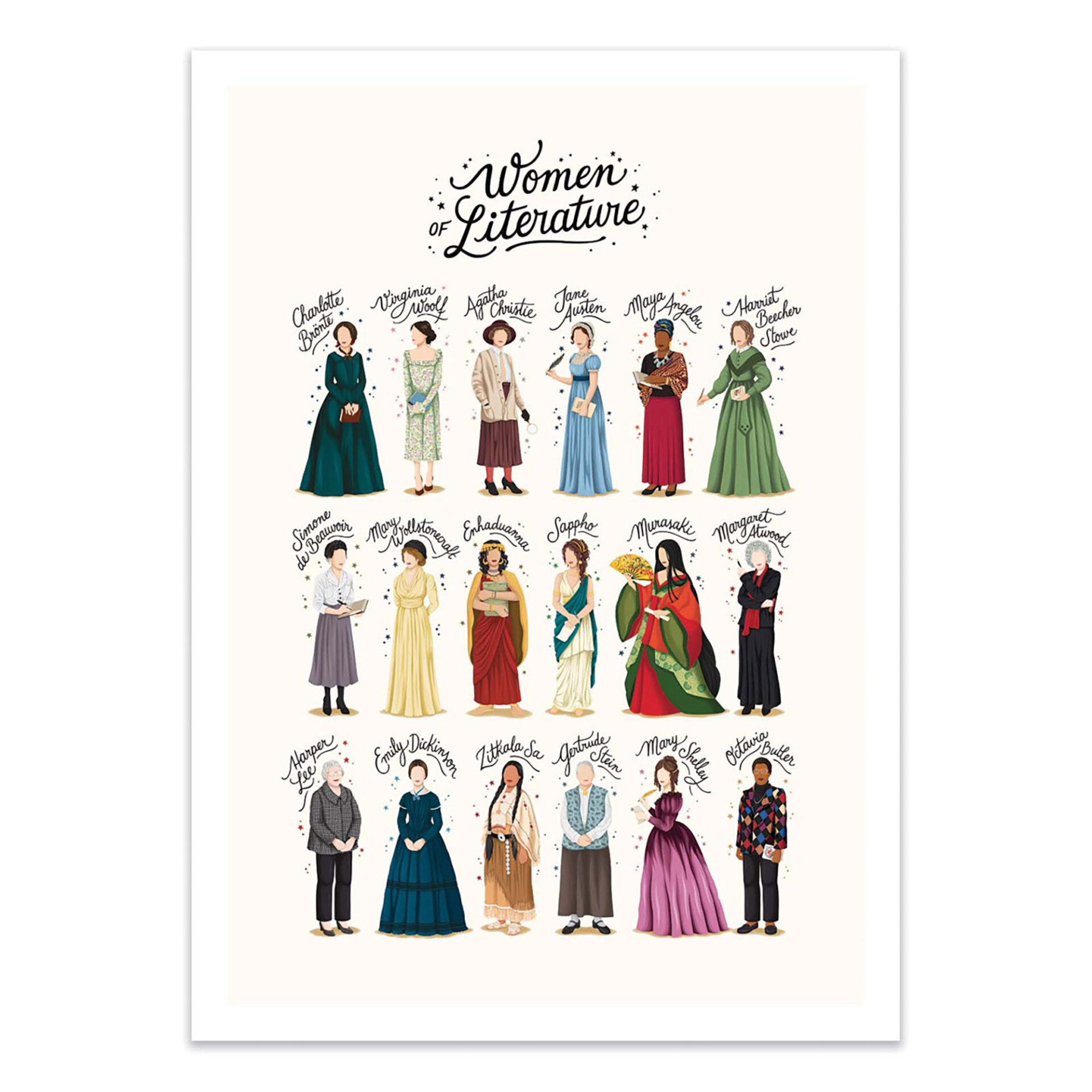 Women of Literature - 30X40CM