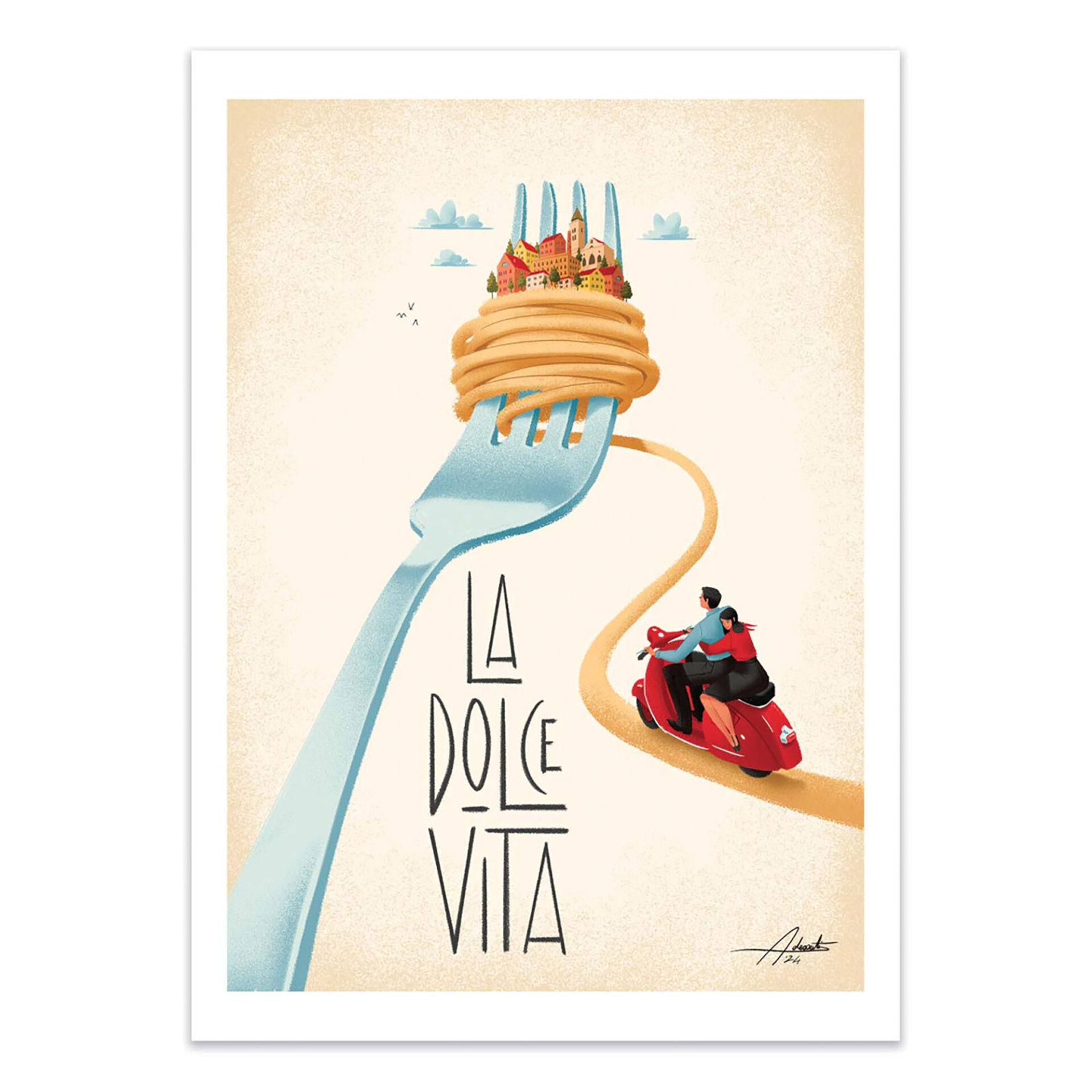 La dolce vita - 30X40CM