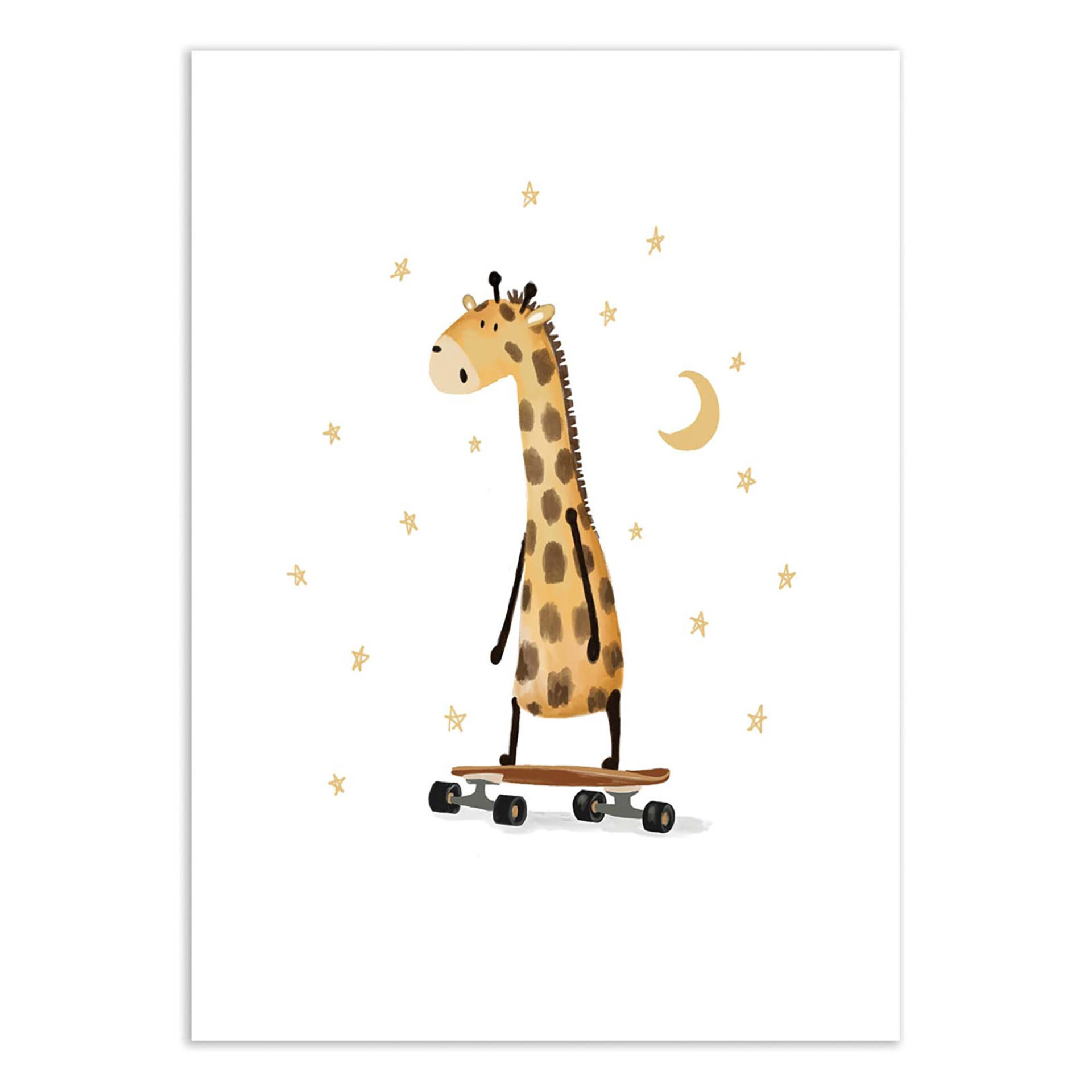 Geoffrey Skate time - 30X40CM